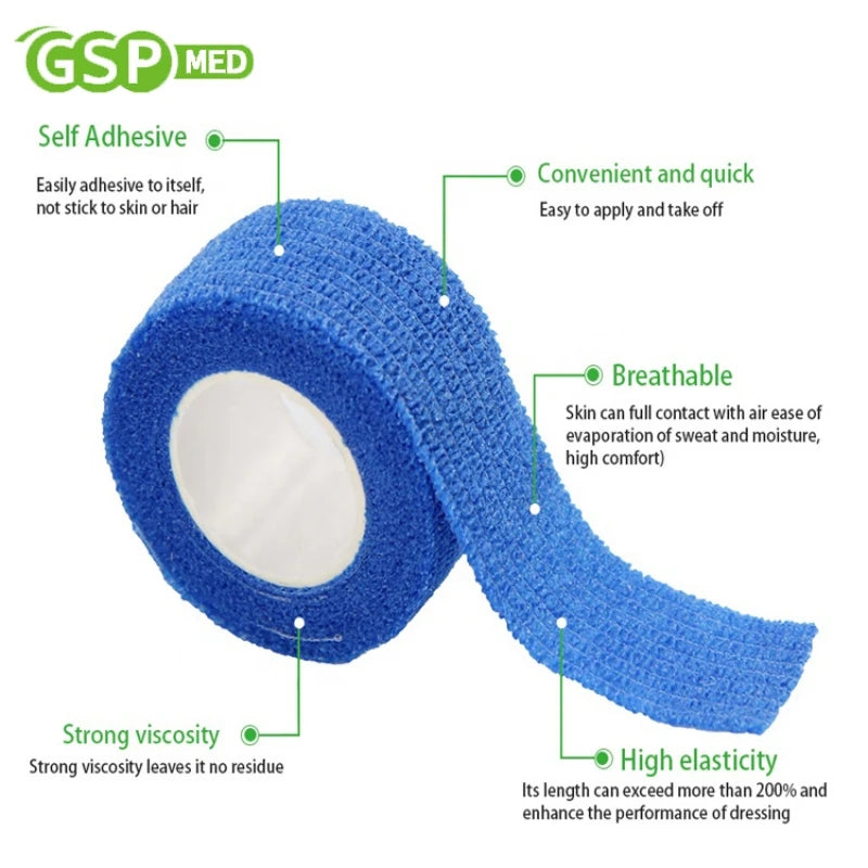 1Roll 2.5cm SelfElastic Bandage Sports