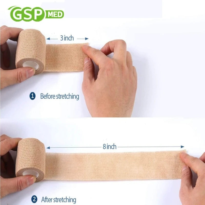 1Roll 2.5cm SelfElastic Bandage Sports